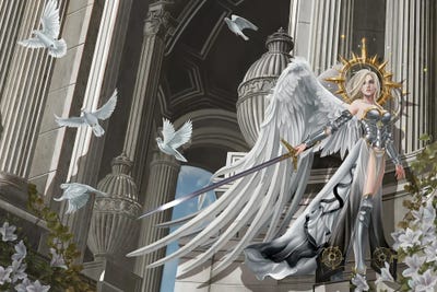 Paladin by Nene Thomas art print