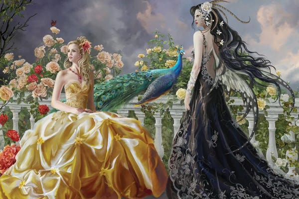 Peacocks: Pretty With Type by Nene Thomas