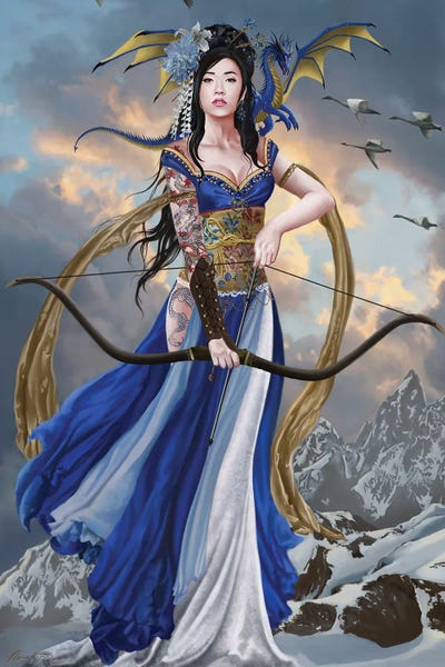 Mythological Figures: Yukikaze by Nene Thomas