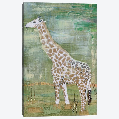 Majestic Giraffe Canvas Print #NNM13} by Jenny McGee Canvas Print