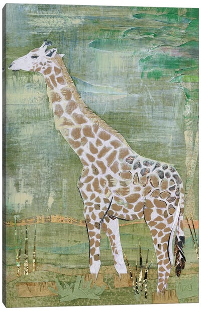 Majestic Giraffe Canvas Art Print