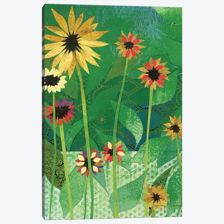Sunflowers Canvas Print #NNM18} by Jenny McGee Art Print
