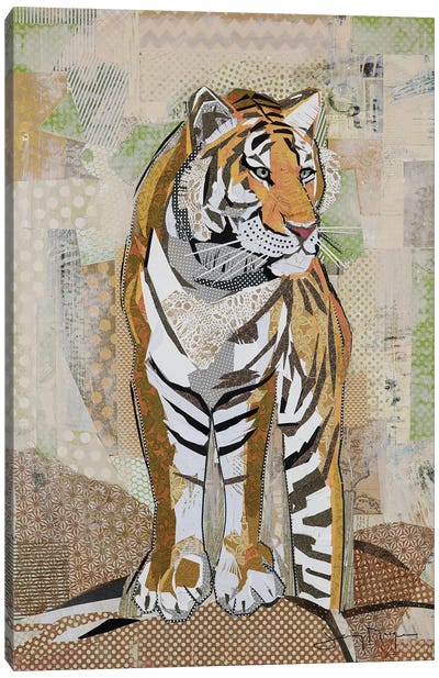 Tiger Strength Canvas Art Print