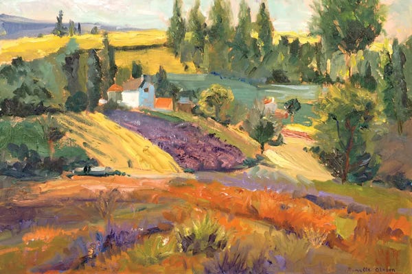 Wine: Vineyard Tapestry II by Nanette Oleson