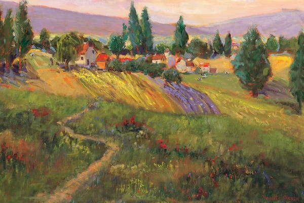 Wine: Vineyard Tapestry III by Nanette Oleson