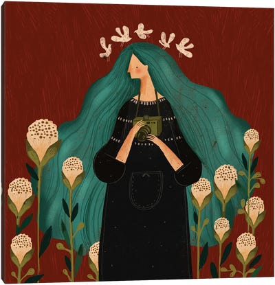 Embracing Independence Canvas Art Print - Nasim Norouzi