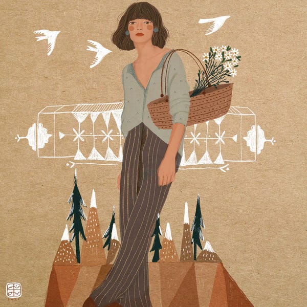 Bags & Purses: Serenity Of Self by Nasim Norouzi