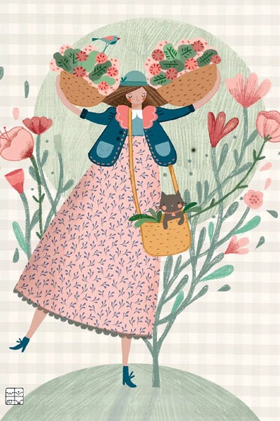 Gingham: Unburdened Spirit by Nasim Norouzi