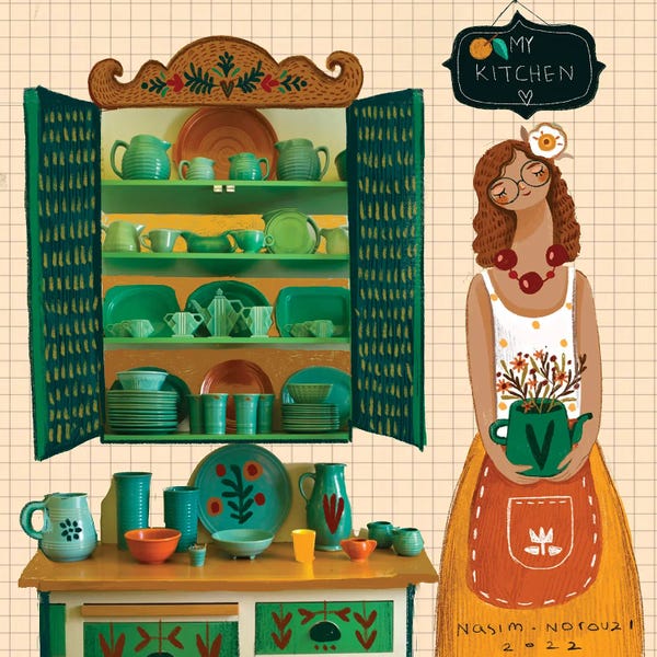 Cozy Cottage: Blossoming Affection by Nasim Norouzi