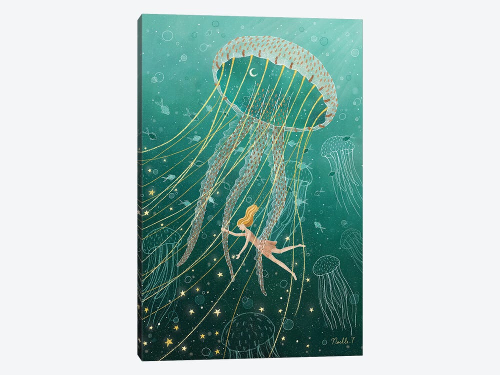 Dreaming In The Ocean by Noelle. T 1-piece Canvas Print