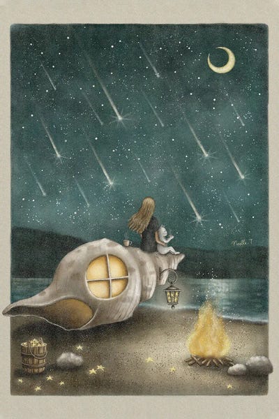 Sea Shells: Meteor Shower by Noelle. T