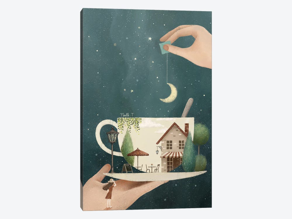 A Cup Of Dream by Noelle. T 1-piece Canvas Art