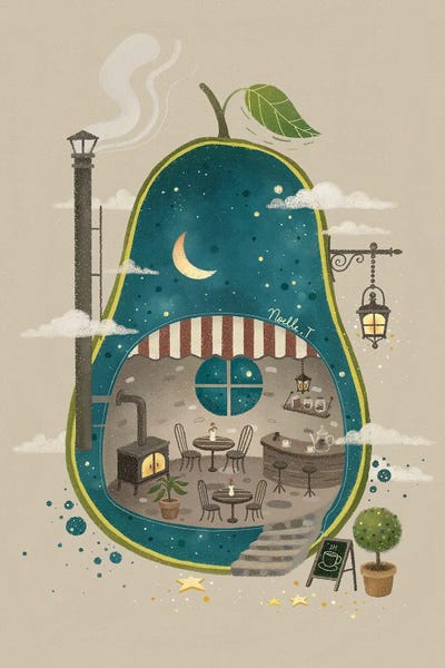 Cafes: Avacado Cafe by Noelle. T