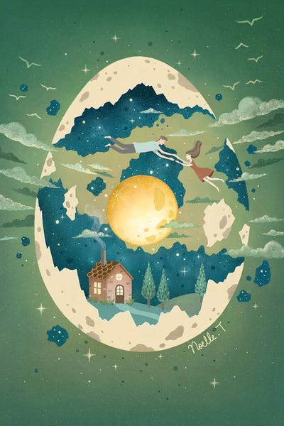 Eggs: Lunar Incubation by Noelle. T