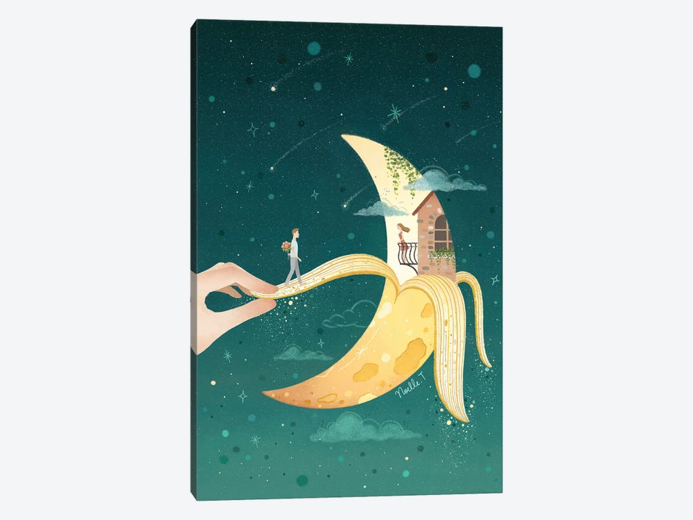 The Lunar Appeal by Noelle. T 1-piece Canvas Print