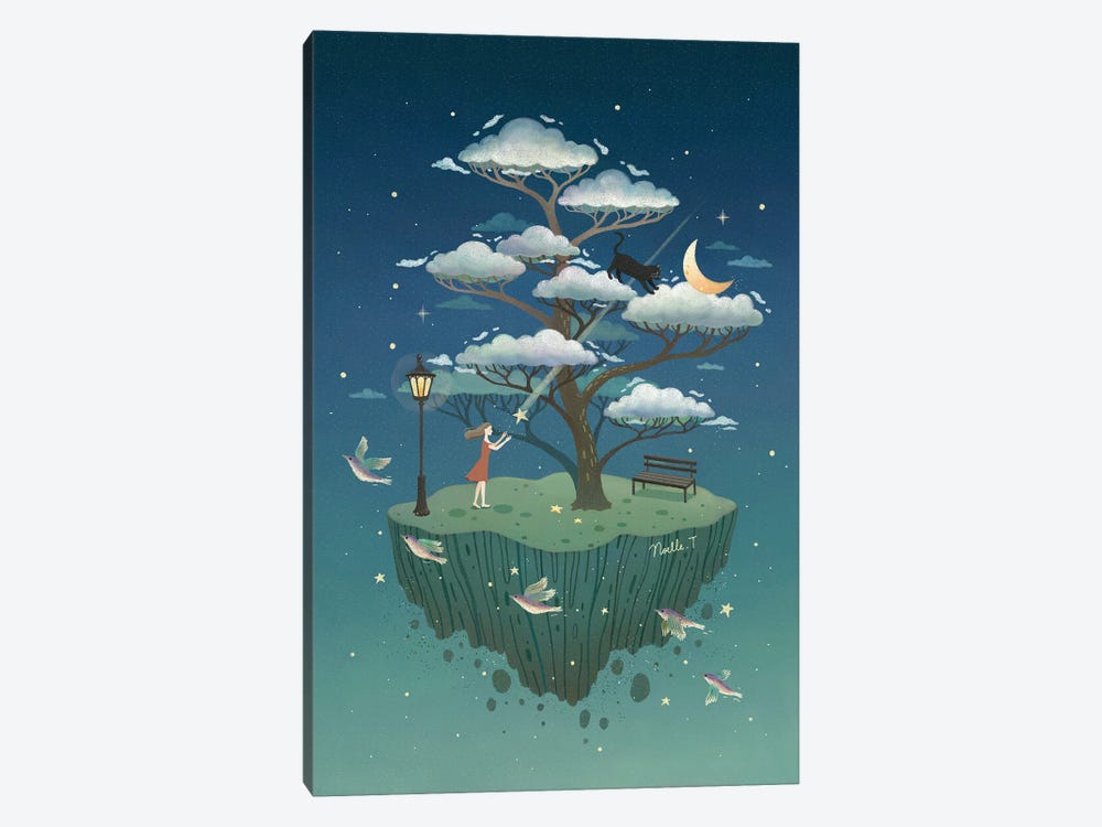 Tree Of Clouds by Noelle. T 1-piece Canvas Artwork