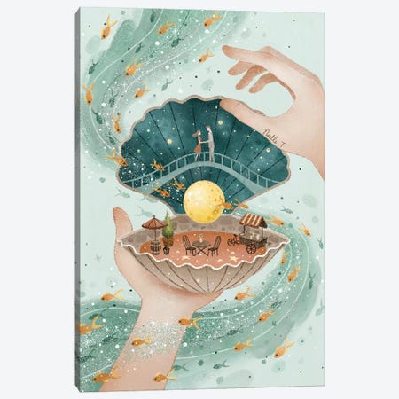 A Shell Of Dream Canvas Print #NOE5} by Noelle. T Art Print