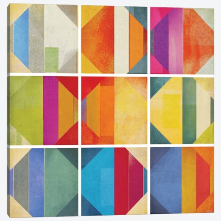 Pattern Tiles II Canvas Print #NOH24} by NOAH Art Print