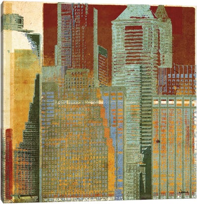 Urban Blocks I Canvas Art Print - NOAH