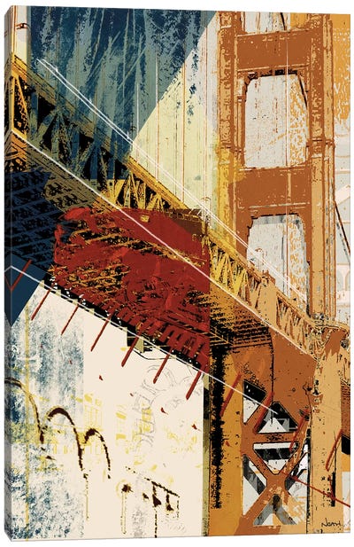 Into Manhattan I Canvas Art Print - NOAH