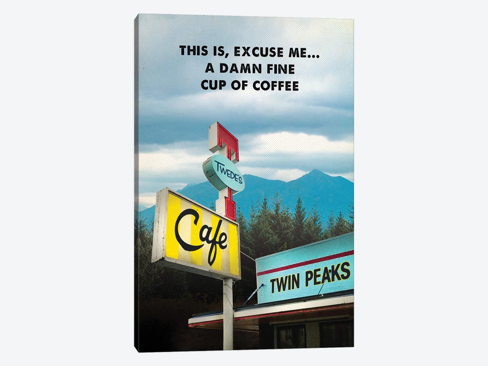 Twin Peaks Travel Movie Art by 2Toastdesign 1-piece Art Print