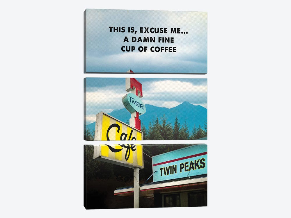 Twin Peaks Travel Movie Art by 2Toastdesign 3-piece Art Print