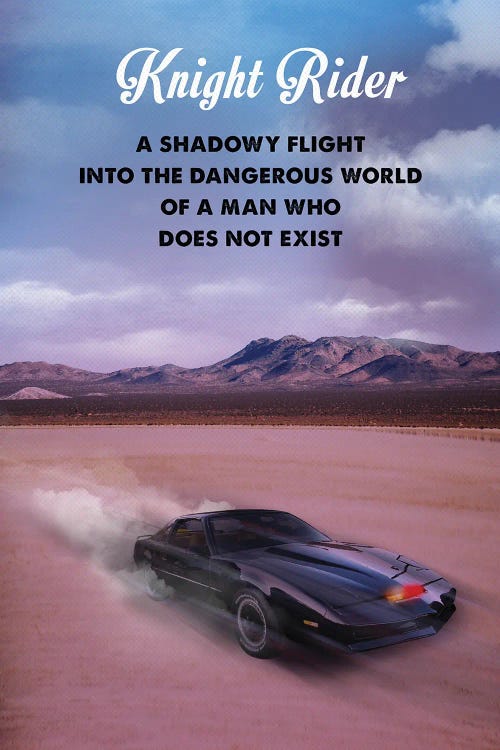 Knight Rider Travel Movie Art