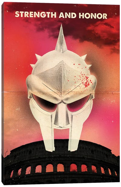 Gladiator Travel Movie Art Canvas Art Print - 2Toastdesign