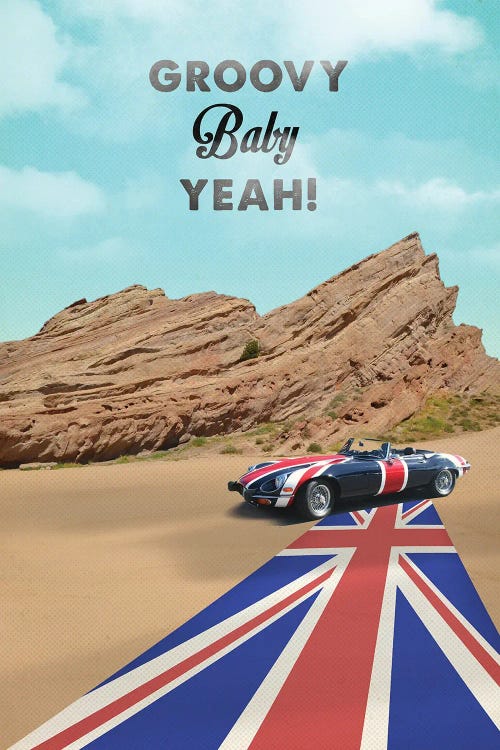 Austin Powers Travel Movie Art