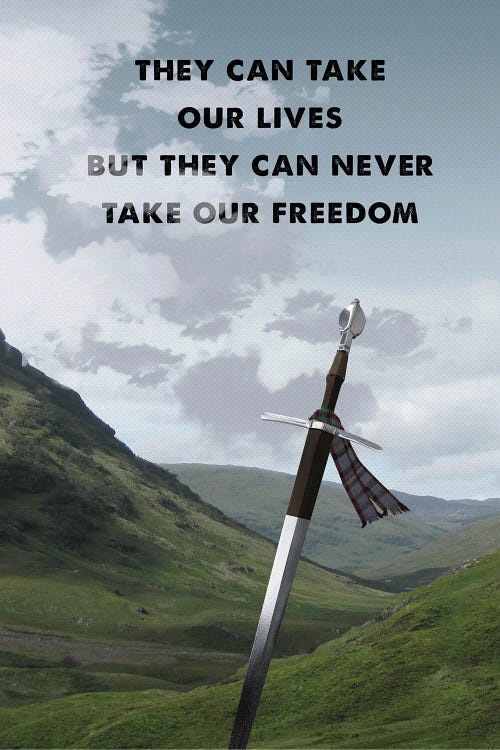 Braveheart Travel Movie Art