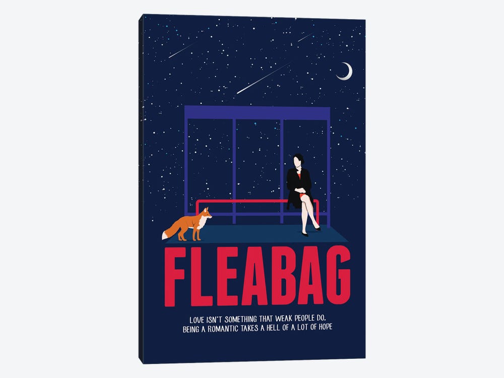 Fleabag Art by 2Toastdesign 1-piece Canvas Art Print