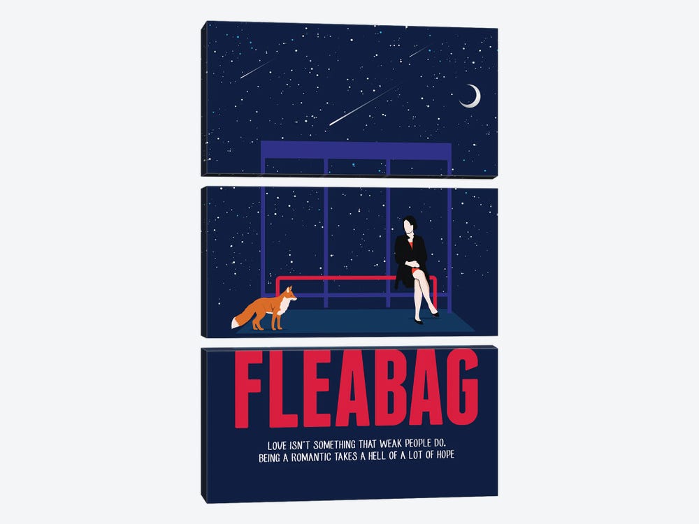 Fleabag Art by 2Toastdesign 3-piece Canvas Art Print
