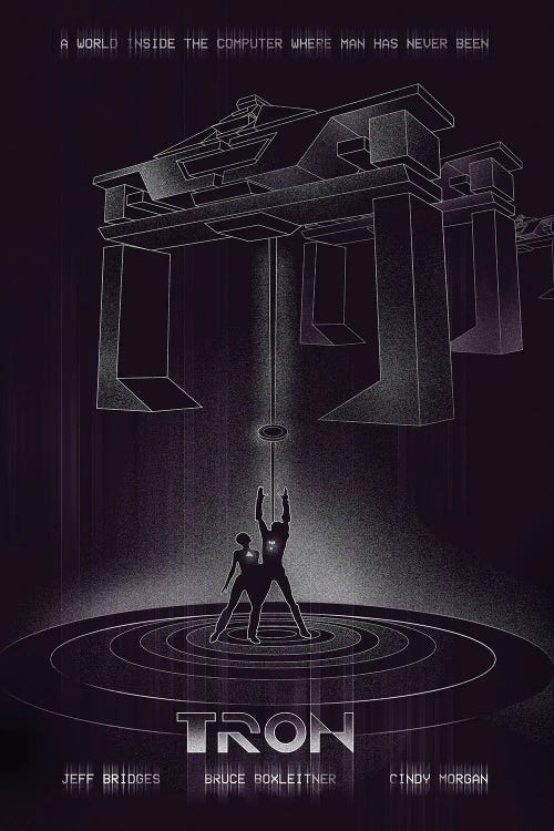 Tron Movie Art