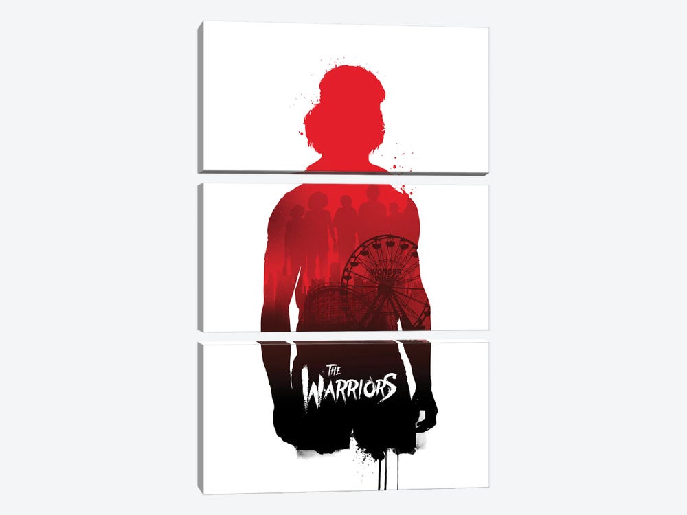 The Warriors Movie Art by 2Toastdesign 3-piece Canvas Artwork