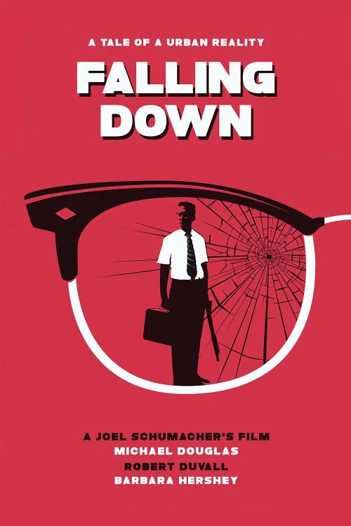 Falling Down Movie Art