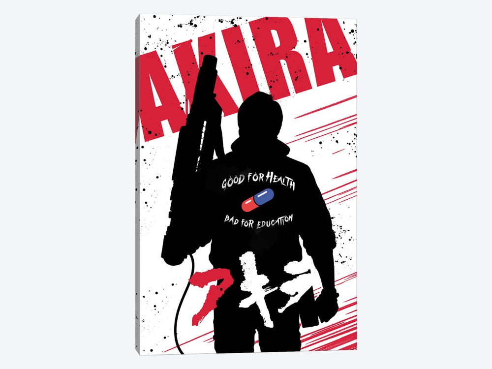 Akira Movie Art by 2Toastdesign 1-piece Canvas Artwork