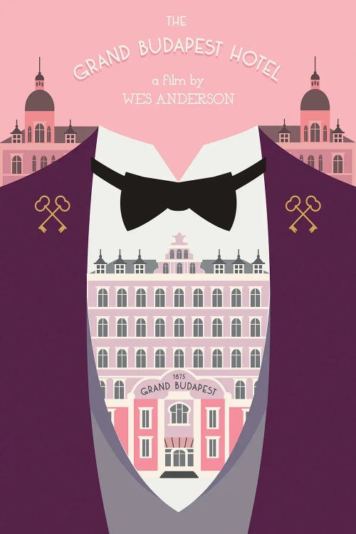 Hotel Budapest Movie Art