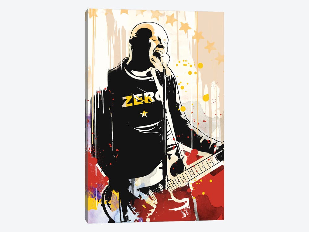 Billy Corgan Pop Art by 2Toastdesign 1-piece Canvas Wall Art
