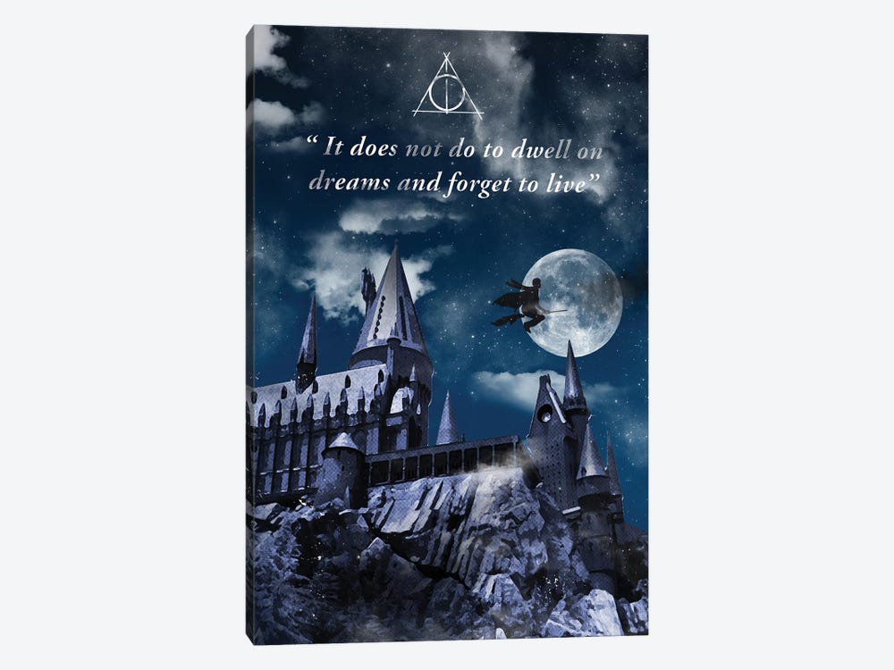 Harry Potter Travel Movie Art by 2Toastdesign 1-piece Canvas Art
