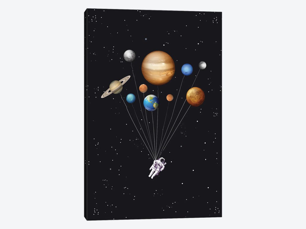 Space Traveller by 2Toastdesign 1-piece Canvas Artwork