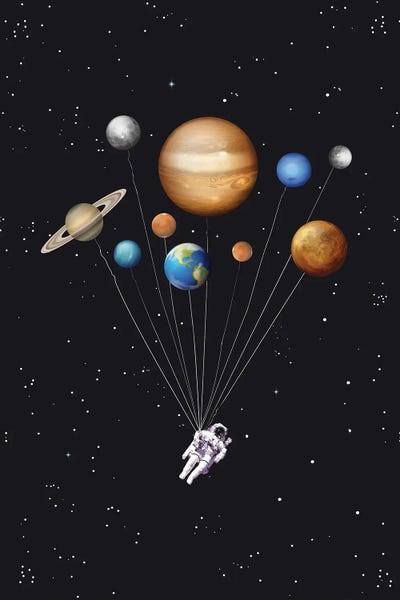 Balloons: Space Traveller by 2Toastdesign