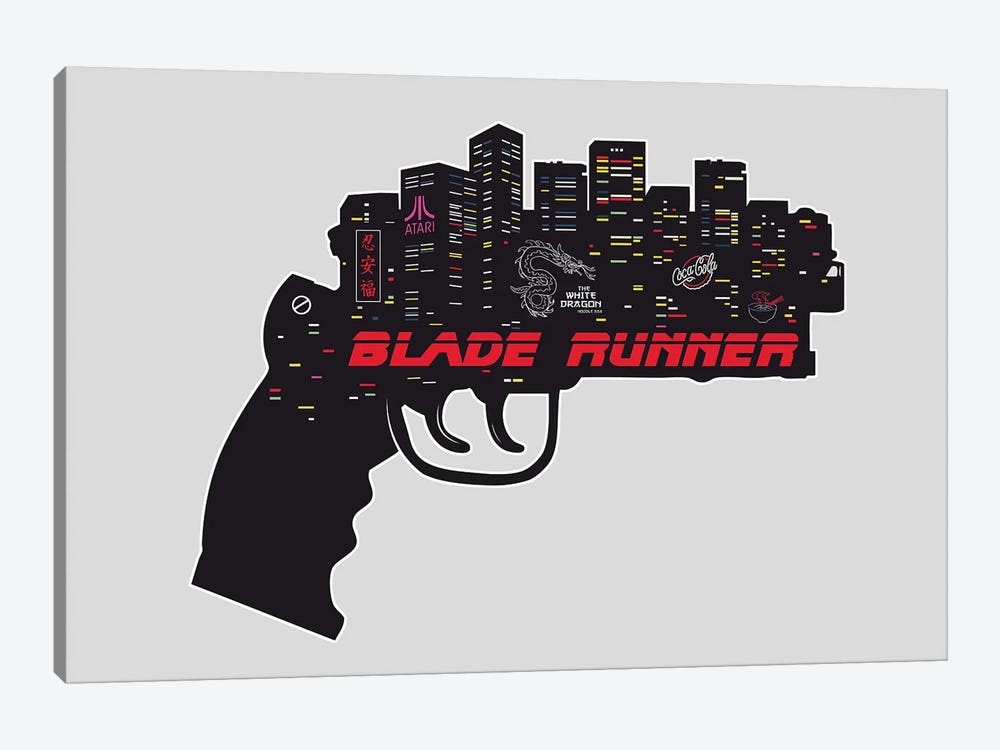 Blade Runner Movie Art by 2Toastdesign 1-piece Canvas Print