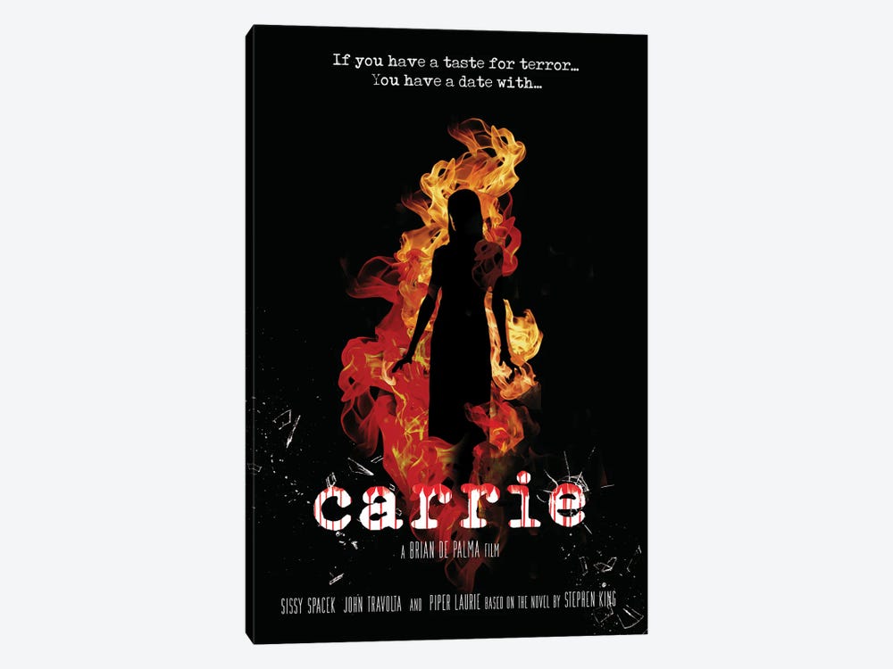 Carrie Movie Art by 2Toastdesign 1-piece Canvas Art