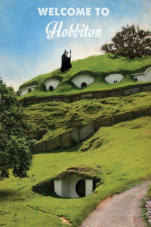 Welcome To Hobbiton Art