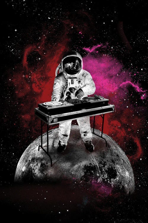 Space DJ Art