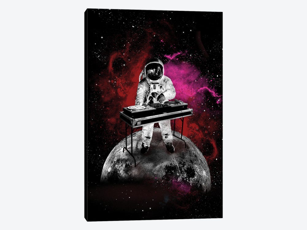 Space DJ Art by 2Toastdesign 1-piece Canvas Art Print