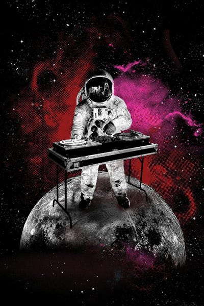Space Fiction: Space DJ Art by 2Toastdesign