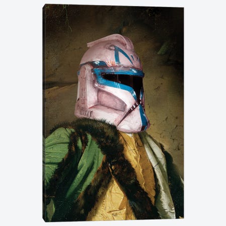 Vintage Sir Trooper Canvas Print #NOJ161} by 2Toastdesign Canvas Art Print