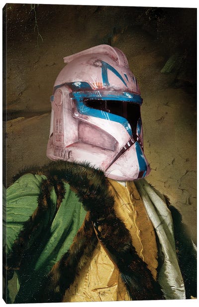 Vintage Sir Trooper Canvas Art Print - Star Wars