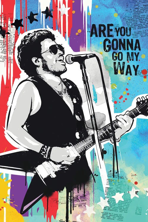 Lenny Kravitz Pop Art